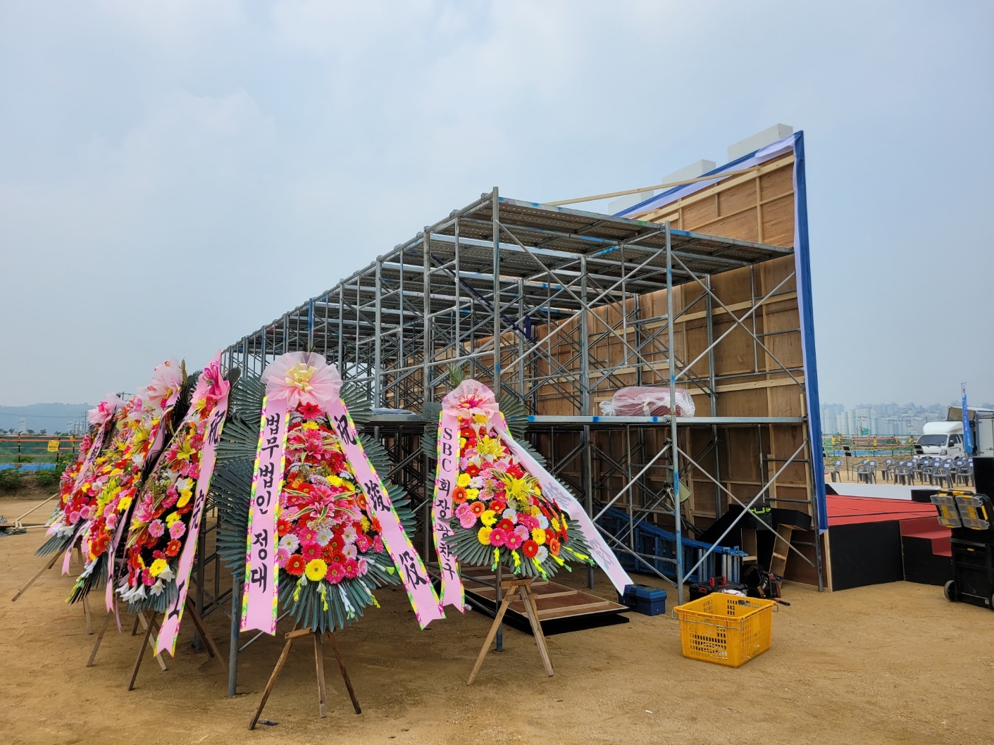대학교 축제 외 무대설치 대여 이미지