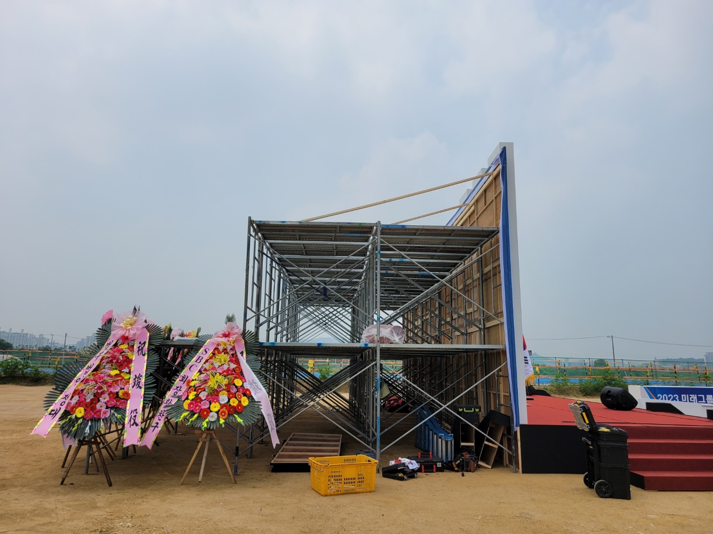 대학교 축제 외 무대설치 대여 이미지